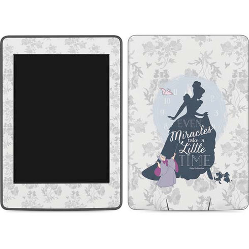 Disney Cinderella Miracles Take Time Silhouette Amazon Kindle Skin