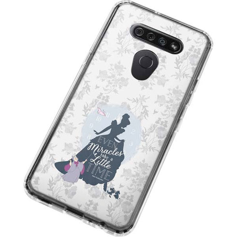Disney Cinderella Miracles Take Time Silhouette LG K51/Q51 Clear Case