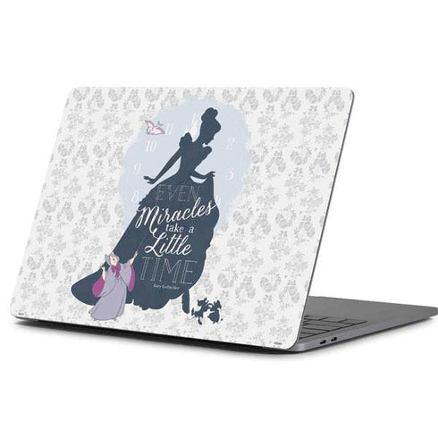 Disney Cinderella Miracles Take Time Silhouette Apple MacBook Pro 13-inch Skin