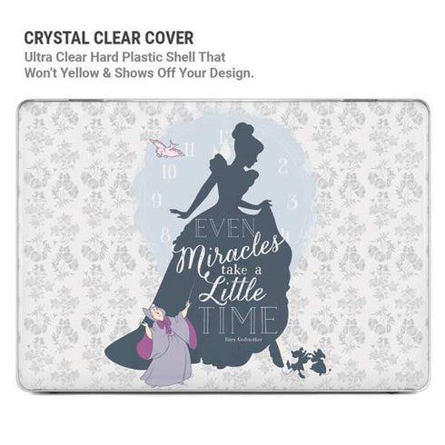 Disney Cinderella Miracles Take Time Silhouette MacBook Pro 16in (2021-25) Case plus Skin