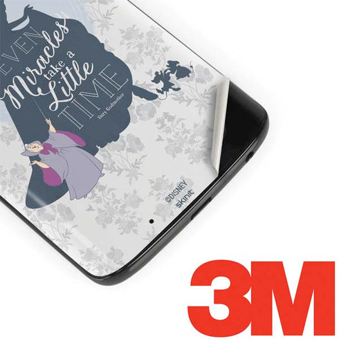 Disney Cinderella Miracles Take Time Silhouette Moto G6 Skin