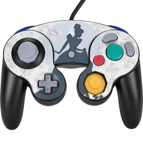 Disney Cinderella Miracles Take Time Silhouette Nintendo GameCube Controller Skin