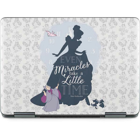 Disney Cinderella Miracles Take Time Silhouette Notebook 9 Pro 13in (2017) Skin