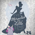 Disney Cinderella Miracles Take Time Silhouette Notebook 9 Pro 13in (2017) Skin