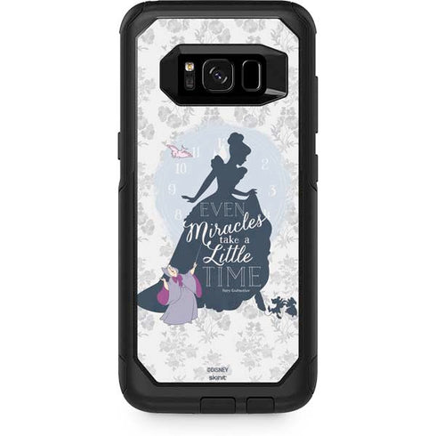 Disney Cinderella Miracles Take Time Silhouette Otterbox Commuter Galaxy Skin