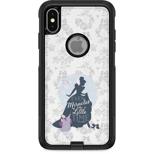 Disney Cinderella Miracles Take Time Silhouette Otterbox Commuter iPhone Skin