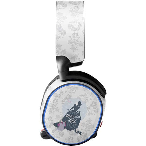 Disney Cinderella Miracles Take Time Silhouette SteelSeries Arctis 3 Skin