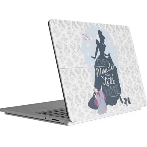 Disney Cinderella Miracles Take Time Silhouette Surface Laptop Studio Skin