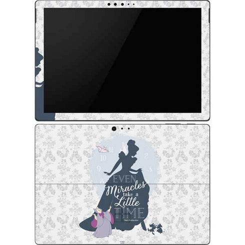 Disney Cinderella Miracles Take Time Silhouette Surface Pro 6 Skin