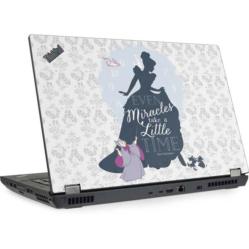 Disney Cinderella Miracles Take Time Silhouette Lenovo ThinkPad Skin