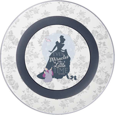 Disney Cinderella Miracles Take Time Silhouette Wireless Charger Skin