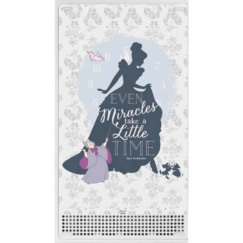 Disney Cinderella Miracles Take Time Silhouette Xbox Series S Bundle Skin