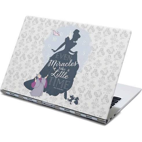 Disney Cinderella Miracles Take Time Silhouette Yoga 910 2-in-1 14in Touch-Screen Skin