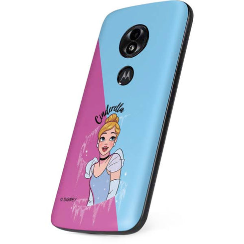 Disney Princess Cinderella Art Moto E5 Play Skin
