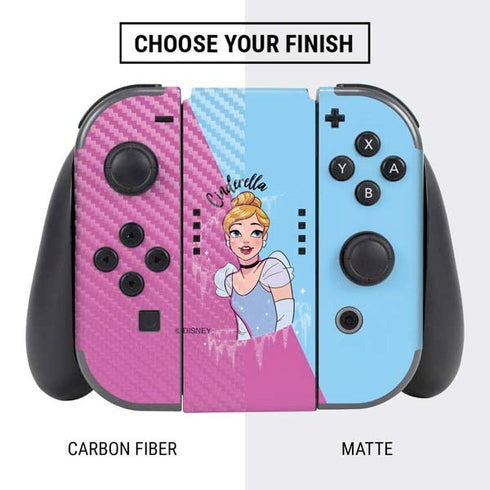 Disney Princess Cinderella Art Nintendo Switch Bundle Skin