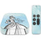Disney Cinderella Sketch Art Shoe Will Fit Apple TV Skin