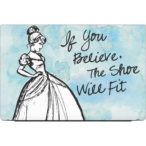 Disney Cinderella Sketch Art Shoe Will Fit Dell Vostro Skin