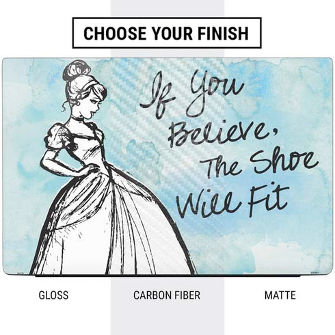 Disney Cinderella Sketch Art Shoe Will Fit Dell Vostro Skin