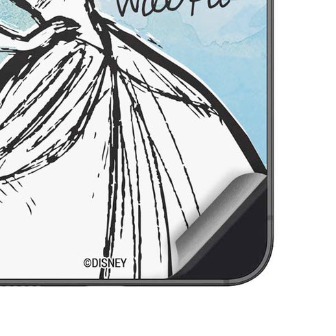 Disney Cinderella Sketch Art Shoe Will Fit Galaxy A14 5G Skin