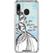 Disney Cinderella Sketch Art Shoe Will Fit Galaxy A30 Clear Case