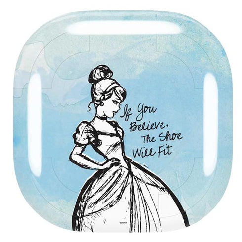 Disney Cinderella Sketch Art Shoe Will Fit Galaxy Buds Pro Skin