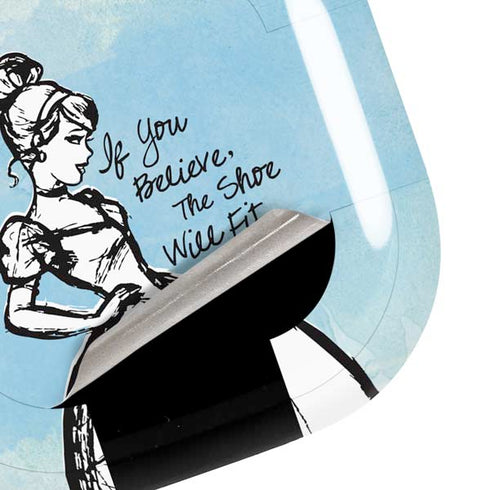 Disney Cinderella Sketch Art Shoe Will Fit Galaxy Buds Pro Skin