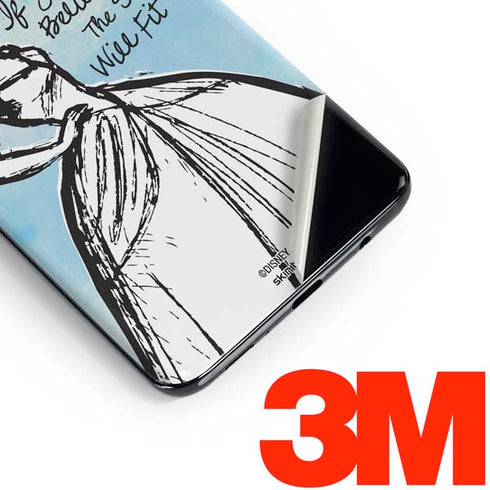 Disney Cinderella Sketch Art Shoe Will Fit Galaxy S10 Plus Skin