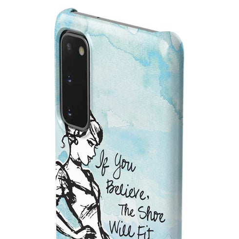 Disney Cinderella Sketch Art Shoe Will Fit Galaxy S20 Lite Case