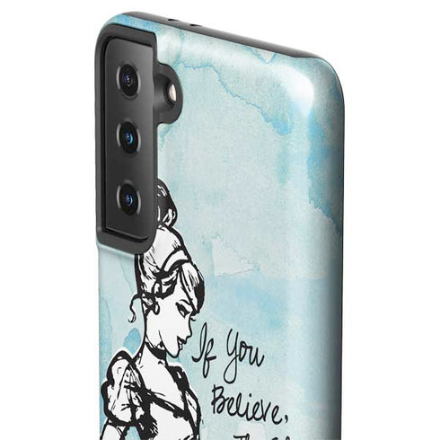 Disney Cinderella Sketch Art Shoe Will Fit Galaxy S21 Plus 5G Pro Case
