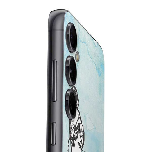 Disney Cinderella Sketch Art Shoe Will Fit Galaxy S23 FE Skin