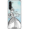 Disney Cinderella Sketch Art Shoe Will Fit Galaxy S23 Plus Clear Case