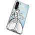 Disney Cinderella Sketch Art Shoe Will Fit Galaxy S23 Plus Clear Case