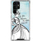 Disney Cinderella Sketch Art Shoe Will Fit Galaxy S24 Ultra Clear Case