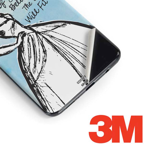 Disney Cinderella Sketch Art Shoe Will Fit Galaxy S9 Plus Skin
