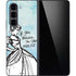 Disney Cinderella Sketch Art Shoe Will Fit Galaxy Z Fold5 5G Skin