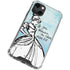 Disney Cinderella Sketch Art Shoe Will Fit iPhone 13 Mini Clear Case