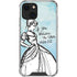 Disney Cinderella Sketch Art Shoe Will Fit iPhone 14 Clear Case
