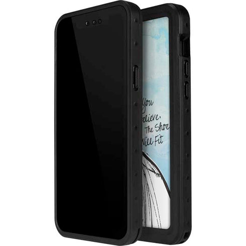 Disney Cinderella Sketch Art Shoe Will Fit iPhone 14 Pro Max Waterproof Case