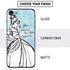 Disney Cinderella Sketch Art Shoe Will Fit iPhone SE (2nd & 3rd Gen) Skin
