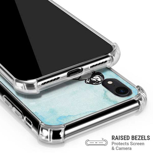 Disney Cinderella Sketch Art Shoe Will Fit iPhone XR Clear Case