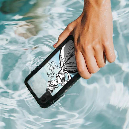 Disney Cinderella Sketch Art Shoe Will Fit iPhone XR Waterproof Case