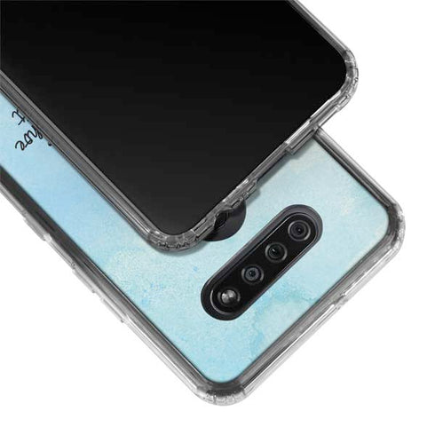 Disney Cinderella Sketch Art Shoe Will Fit LG K51/Q51 Clear Case