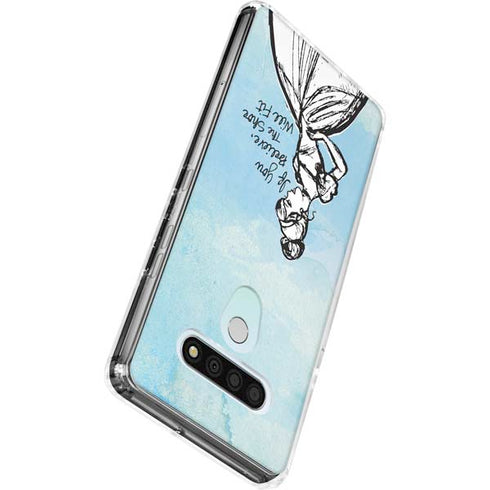 Disney Cinderella Sketch Art Shoe Will Fit LG Stylo 6 Clear Case