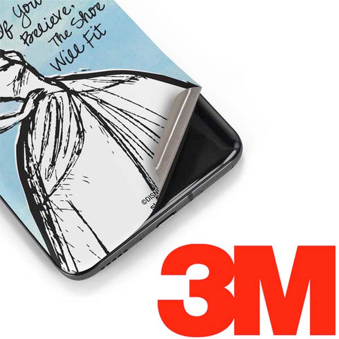 Disney Cinderella Sketch Art Shoe Will Fit OnePlus 7 Pro Skin