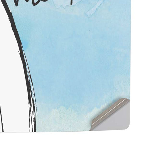 Disney Cinderella Sketch Art Shoe Will Fit PS5 Slim Digital Edition Console Skin