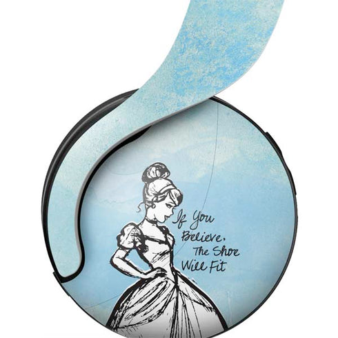 Disney Cinderella Sketch Art Shoe Will Fit PULSE 3D Wireless Headset for PS5 Skin