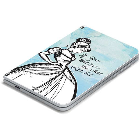 Disney Cinderella Sketch Art Shoe Will Fit Surface Duo Skin