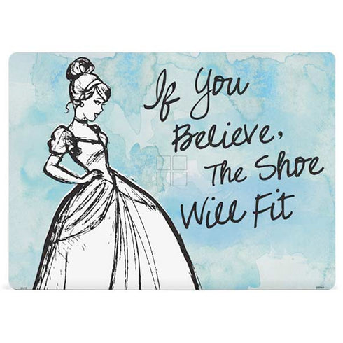 Disney Cinderella Sketch Art Shoe Will Fit Surface Laptop 3 13.5in Skin