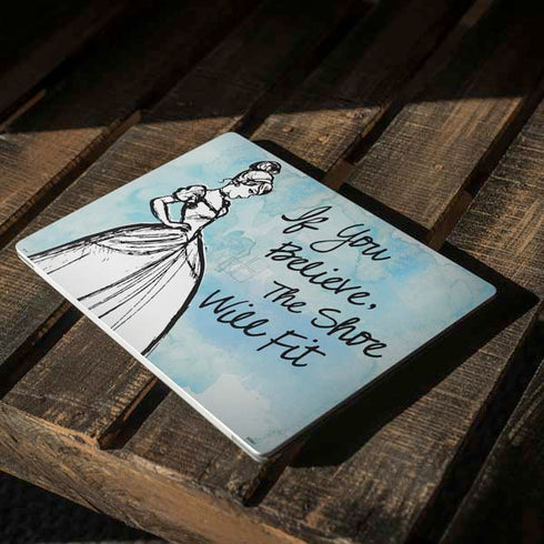 Disney Cinderella Sketch Art Shoe Will Fit Surface Laptop 3 13.5in Skin