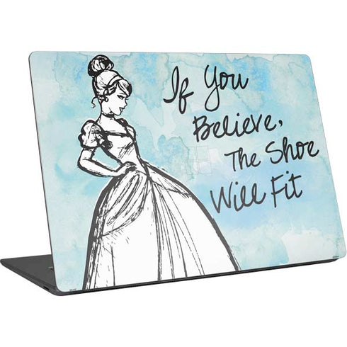 Disney Cinderella Sketch Art Shoe Will Fit Surface Laptop 4 15in Skin
